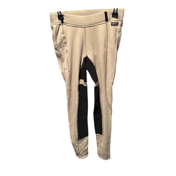 Kerrits Women's Equestrian Fitted Riding Pants in Tan Medium - Picture 1 of 7